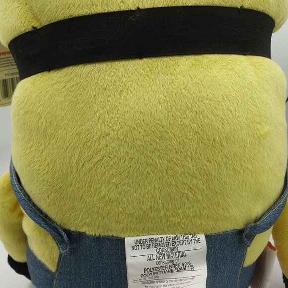 Despicable Me Movie Dave Minions Pillow Plush Buddy 18 inches New With Tags - Picture 9 of 16
